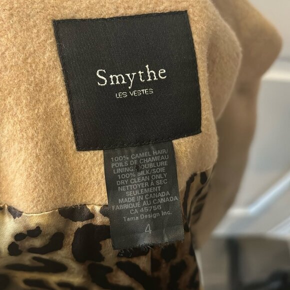 SMYTHE camel hair cropped bolero jacket - Picture 9 of 10